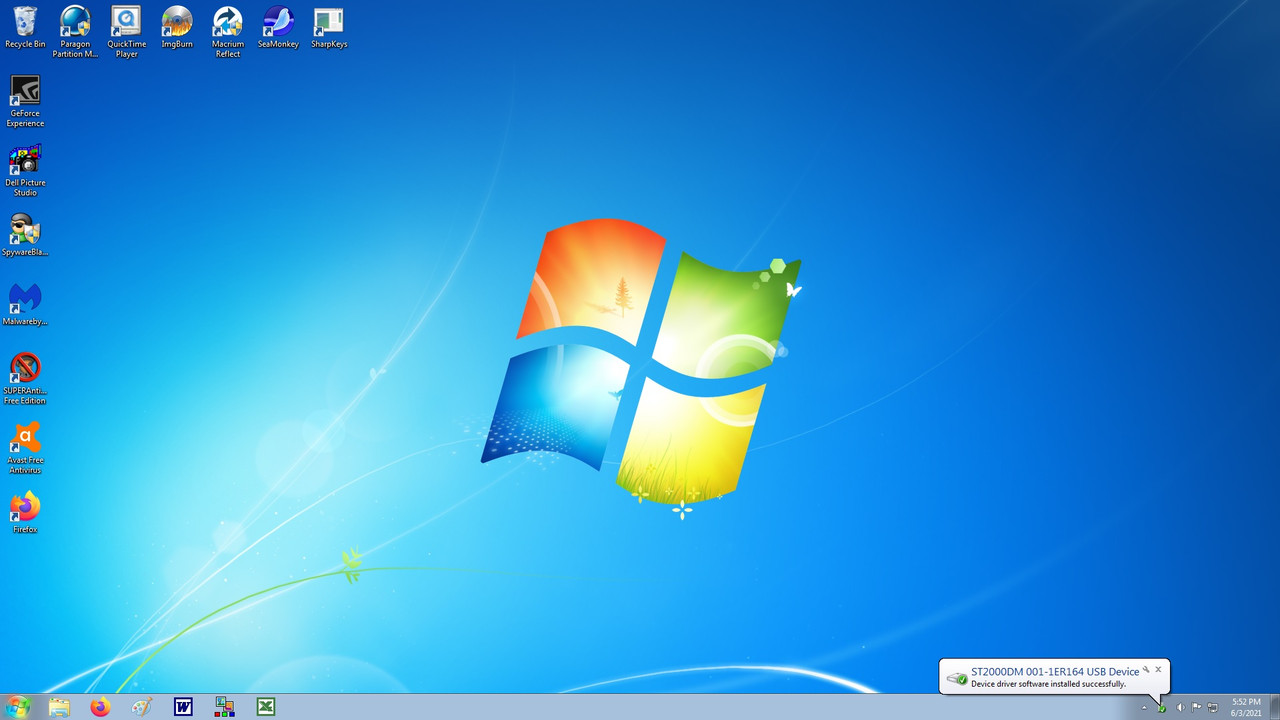 25(#4 hd drivers installed)