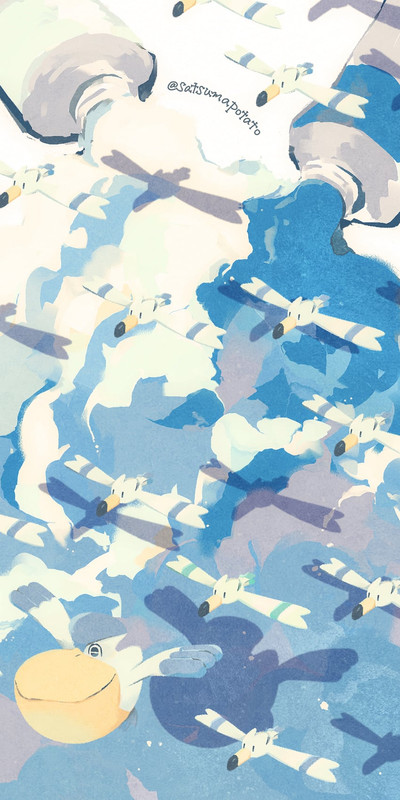 wingull-and-pelipper-pokemon-drawn-by-sa