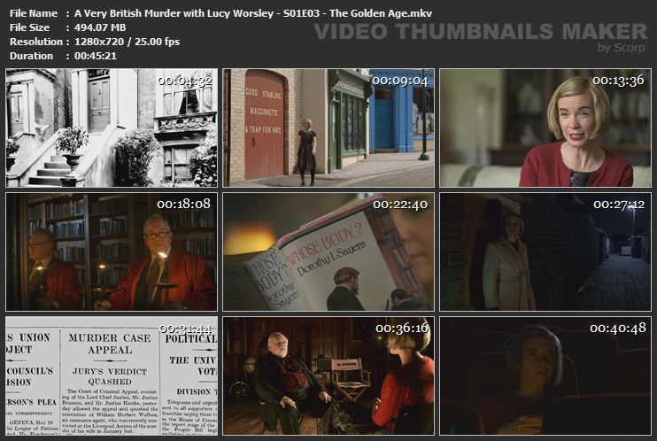 A Very British Murder with Lucy Worsley - S01E03 - The Golden Age.mkv