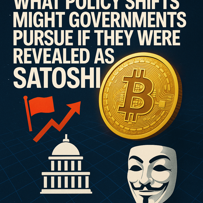 What policy shifts might governments pursue if they were revealed as Satoshi