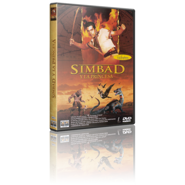 Simbad y la Princesa [DVD9 Full][PAL][Cast/Ing/Fr/Ale/It][Aventuras][1958]