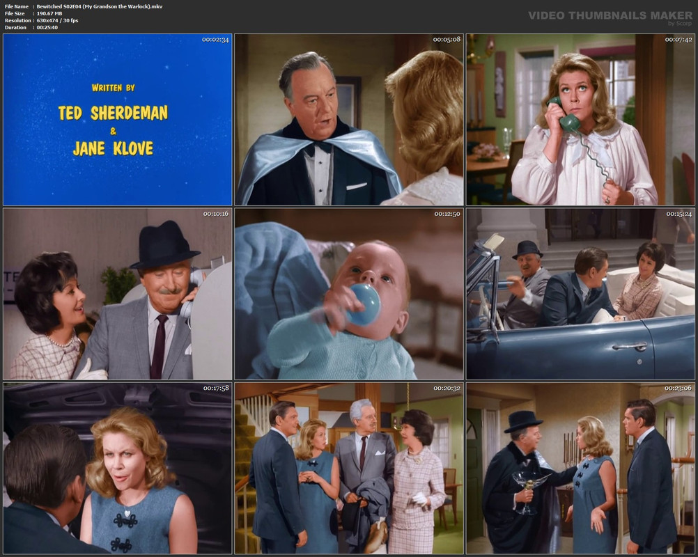 Bewitched S02E04 (My Grandson the Warlock).mkv