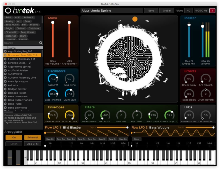 Tracktion Software BioTek 2 v2.1.7 + Content v7.0 WiN