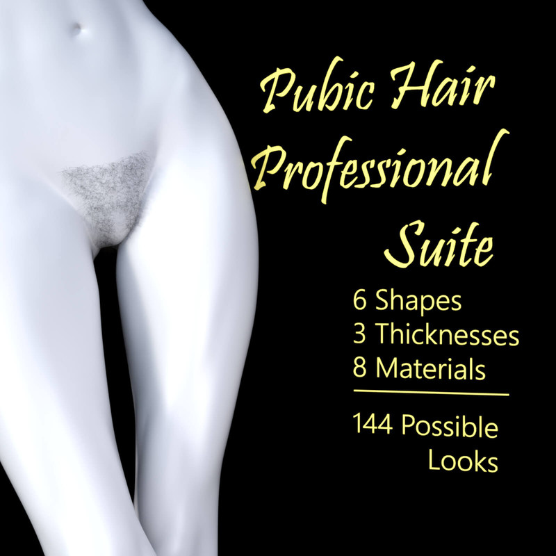Pubic Hair Professional Suite For Genesis 8.X Female