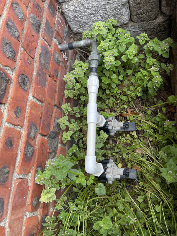 My system doesnt have an irrigation valve or system Lawn Care Forum