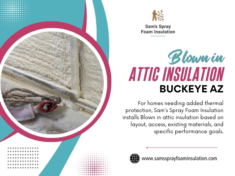 Blown in Attic Insulation Buckeye AZ