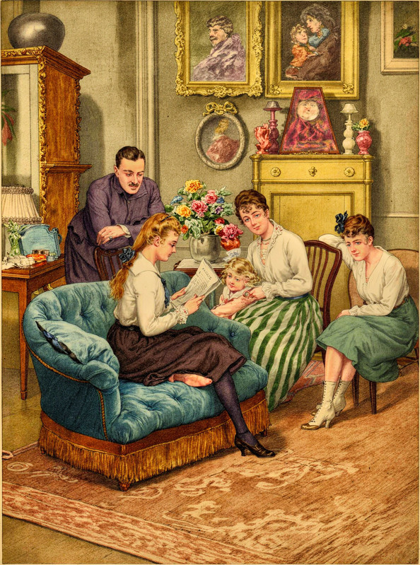 1917 Backfisch Schwärmerei