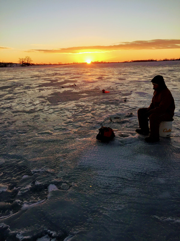 Cody First Time Ice Fishing