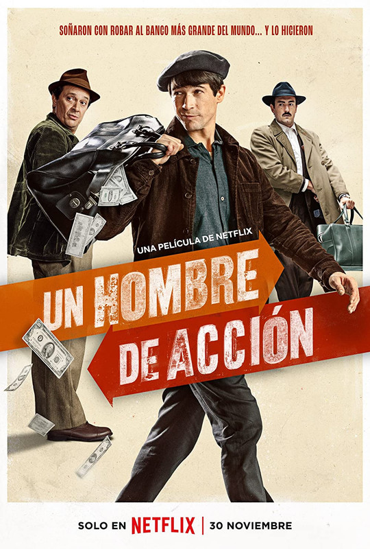  Człowiek czynu / Un hombre de acción (2022) PL.WEB-DL.XviD-GR4PE / Lektor PL