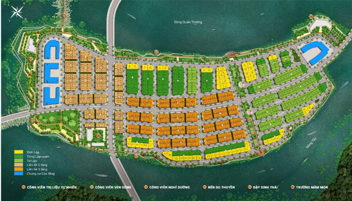 Mặt bằng căn hộ 3 phòng ngủ