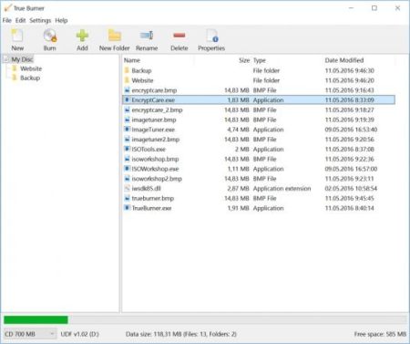 True Burner 8.5 True Burner 8.5