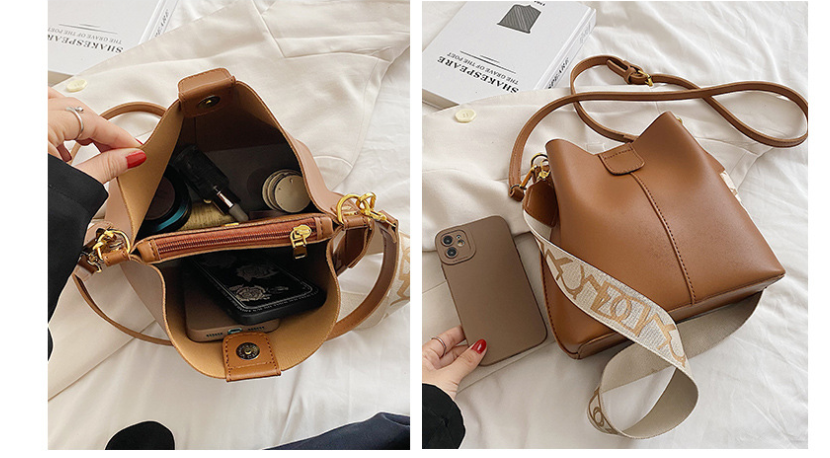 Bolso bandolera pequeño de Piel sintética para Mujer, tipo Cube, informal, de alta calidad y a la moda. - details 0