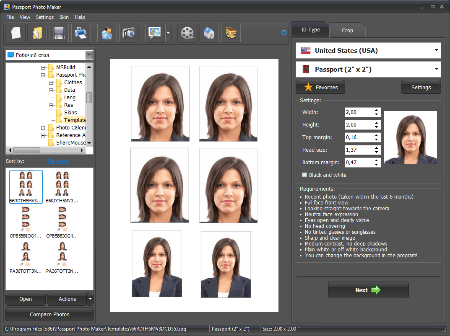 AMS Passport Photo Maker 9.25 Multilingual