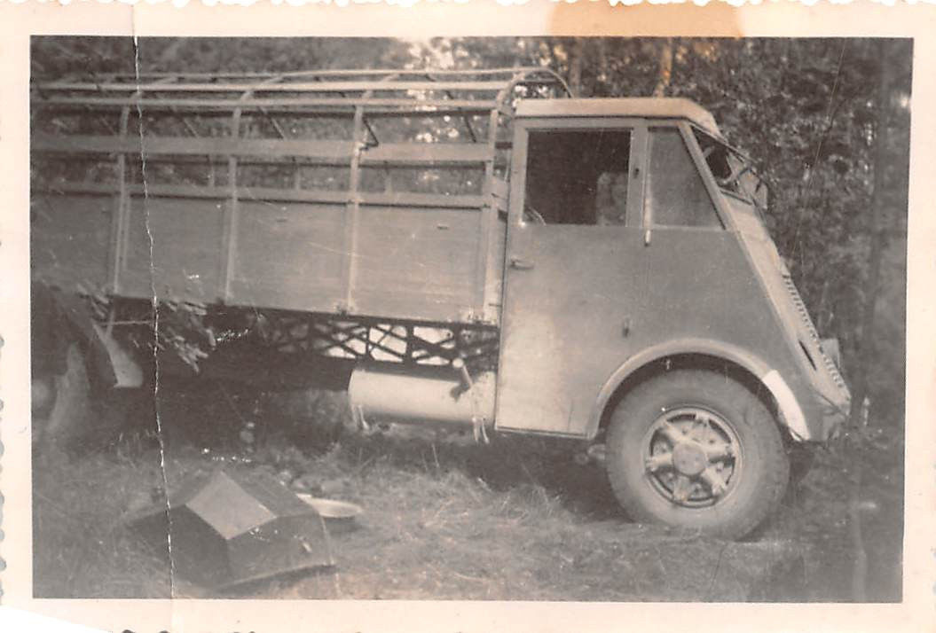 Französischer LKW Renault Chyvelde Frankreich