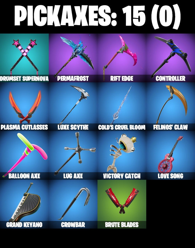 pickaxes comp