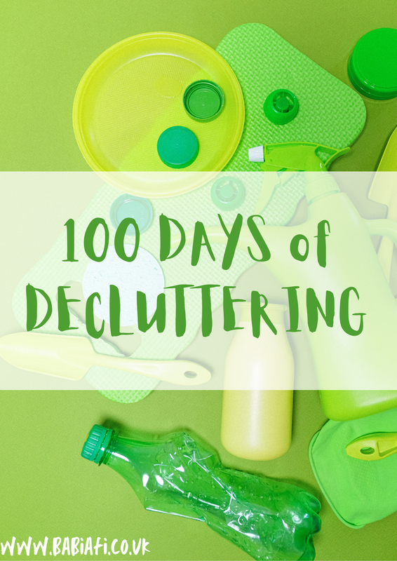100 Days of Decluttering