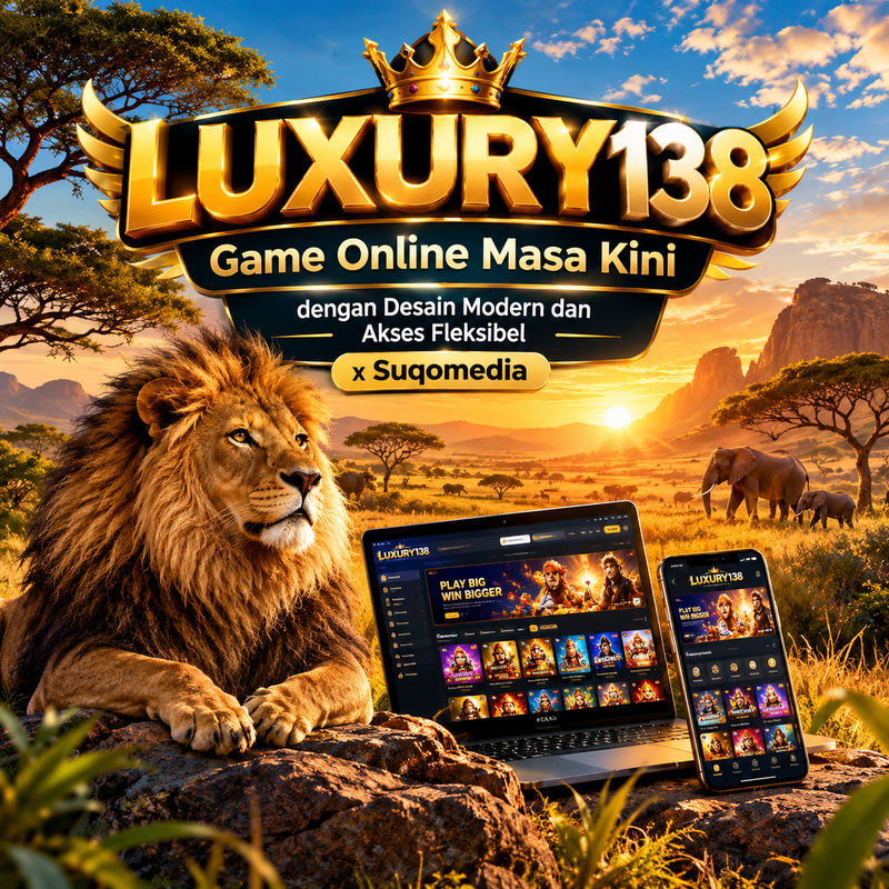 LUXURY138 Game Online Masa Kini dengan Desain Modern dan Akses Fleksibel x Suqomedia.