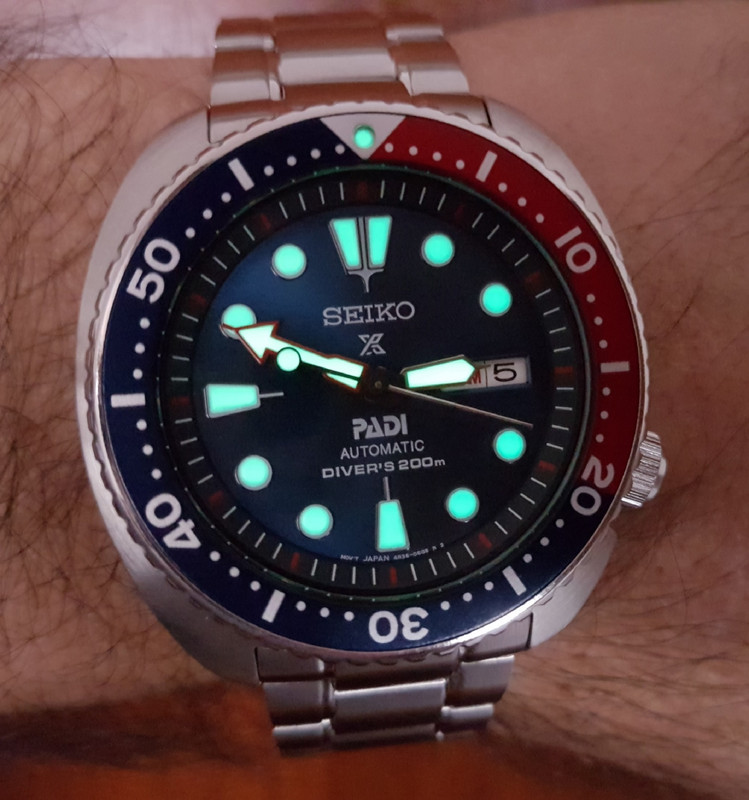 Seiko Prospex SRPA21 'Turtle' PADI Cal. 4R36 Auto 200M (3)