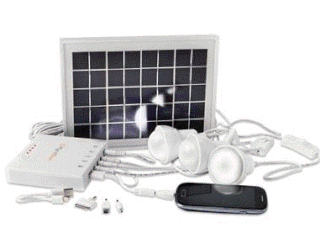 Le kit éclairage solaire