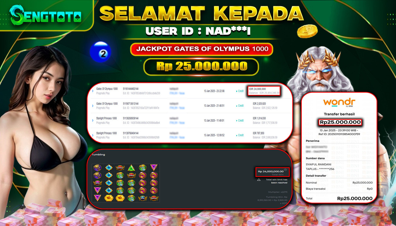 BUKTI PEMBAYARAN SLOT GATES OF OLYMPUS 1000