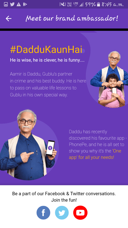 Aamir Khan became brand ambassador of phonepe app | OnlyTech Forums - Technology Discussion Community Aamir Khan became brand ambassador of phonepe app | OnlyTech Forums - Technology Discussion Community