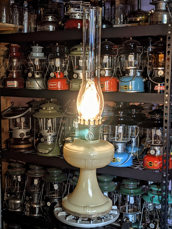 Ker-O-Lite Mantel Lamp - The Coleman Collectors Forum