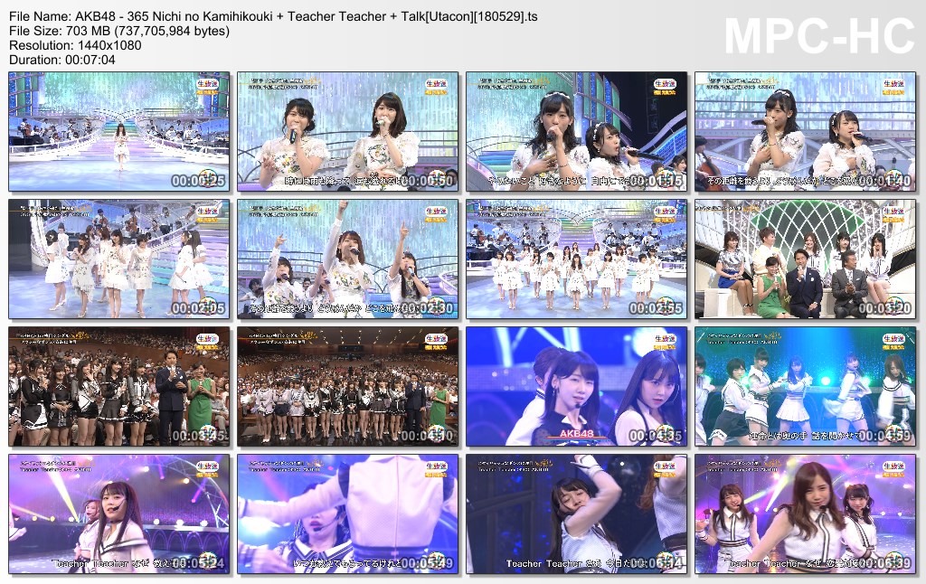 AKB48 - 365 Nichi no Kamihikouki   Teacher Teacher   Talk[Utacon