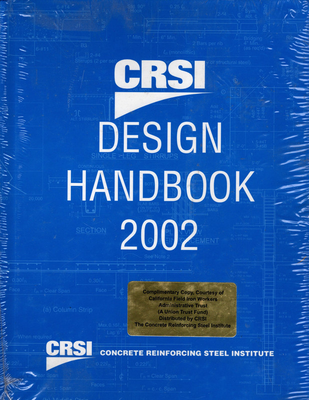 Image for CRSI Design Handbook, 2002 (C S R I Handbook, 2002)