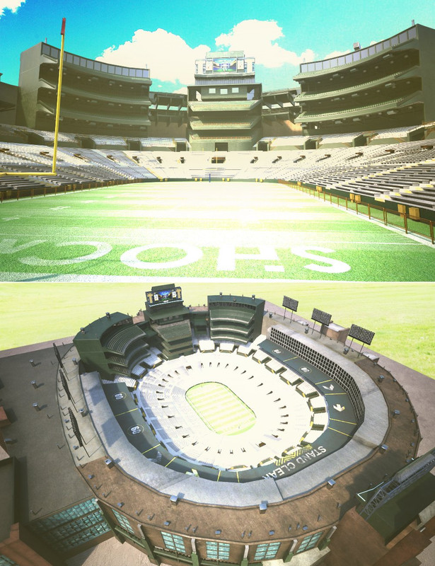 American Football Field American Football Field