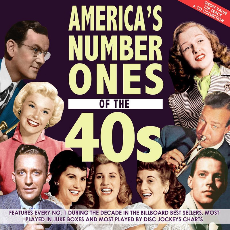 VA - America's No. 1's Of The '40s [130 Tracks] (2019) .Mp3 -320 Kbps