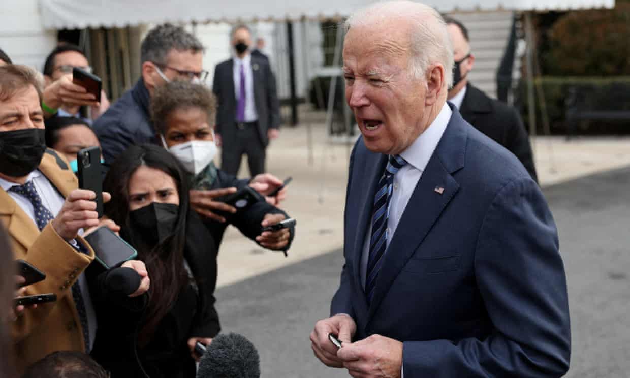 Joe Biden advierte que Rusia invadirá Ucrania en los próximos días