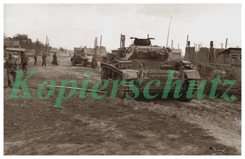 Tank Russland-Süd Don Stalingrad Panzer III