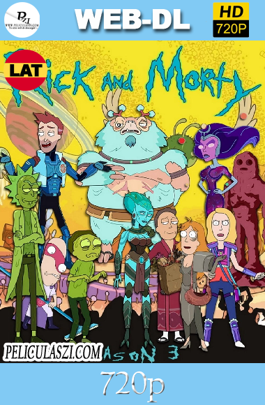 Rick y Morty (2017) HD Temporada 3 WEB-DL 720 Latino