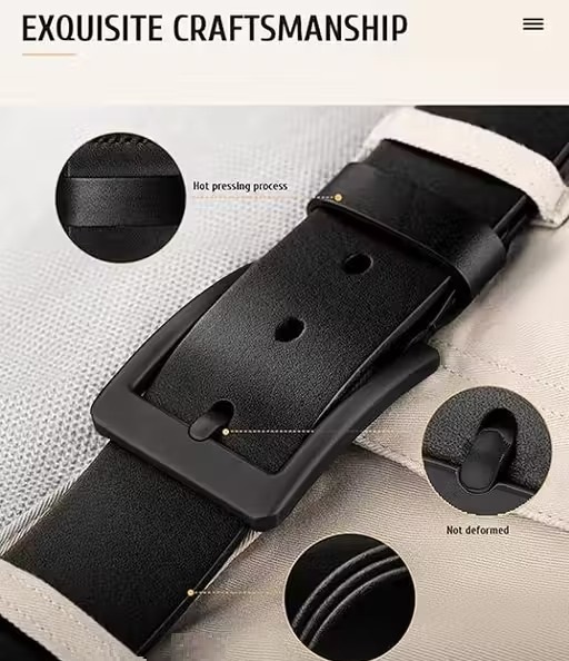 SHOPGLOBAL BLACK BELT.(B106)