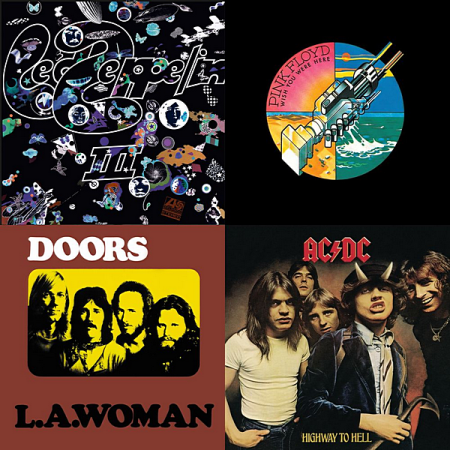 VA - 70's Rock: The Doors, Led Zeppelin, Pink Floyd... (2020)