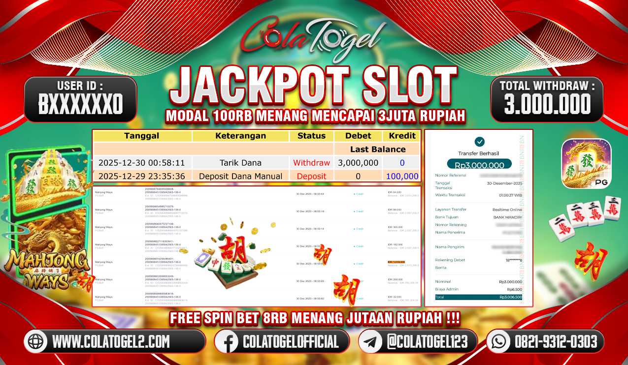 JACKPOT SLOT GACOR!!