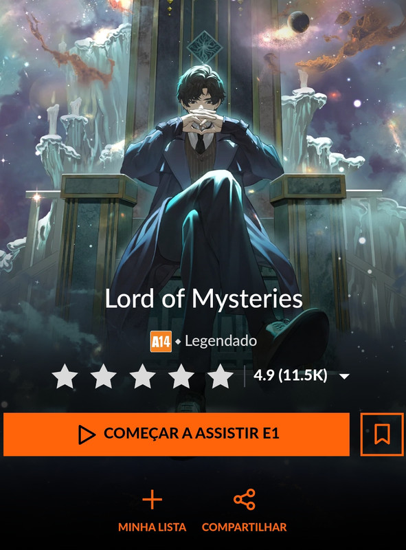 Onde assistir Lord of Mysteries
