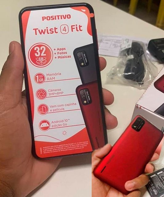 Smartphone Positivo Twist 4 Fit S509N 32GB Dual Chip 5″
