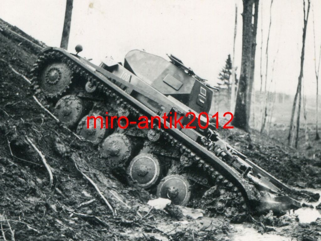 Foto, Panzerregiment 8, Panzer, Geländefahrt, Na