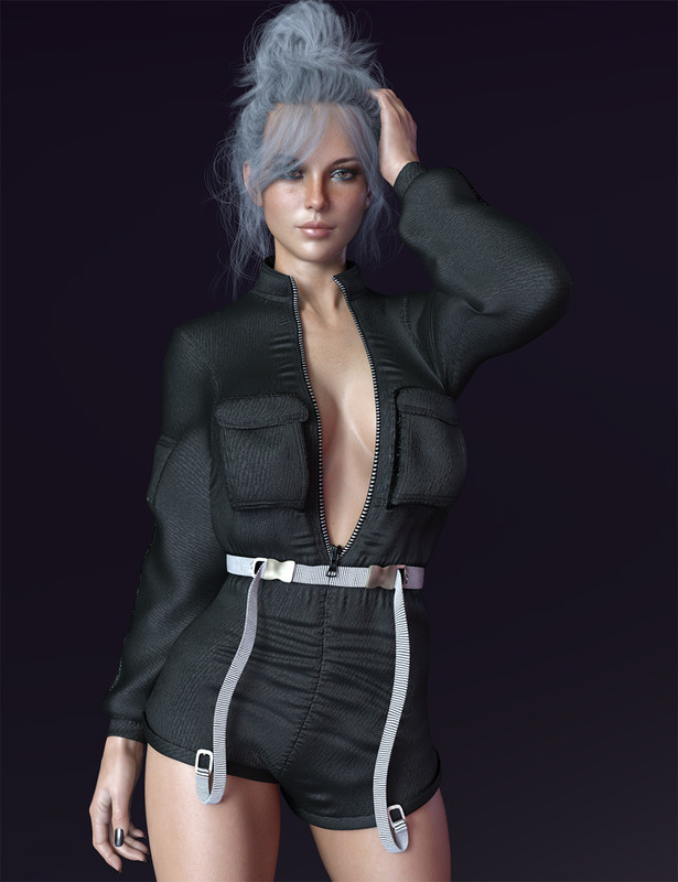 X-Fashion dForce All In One Bodysuit for Genesis 8 and 8.1 Females