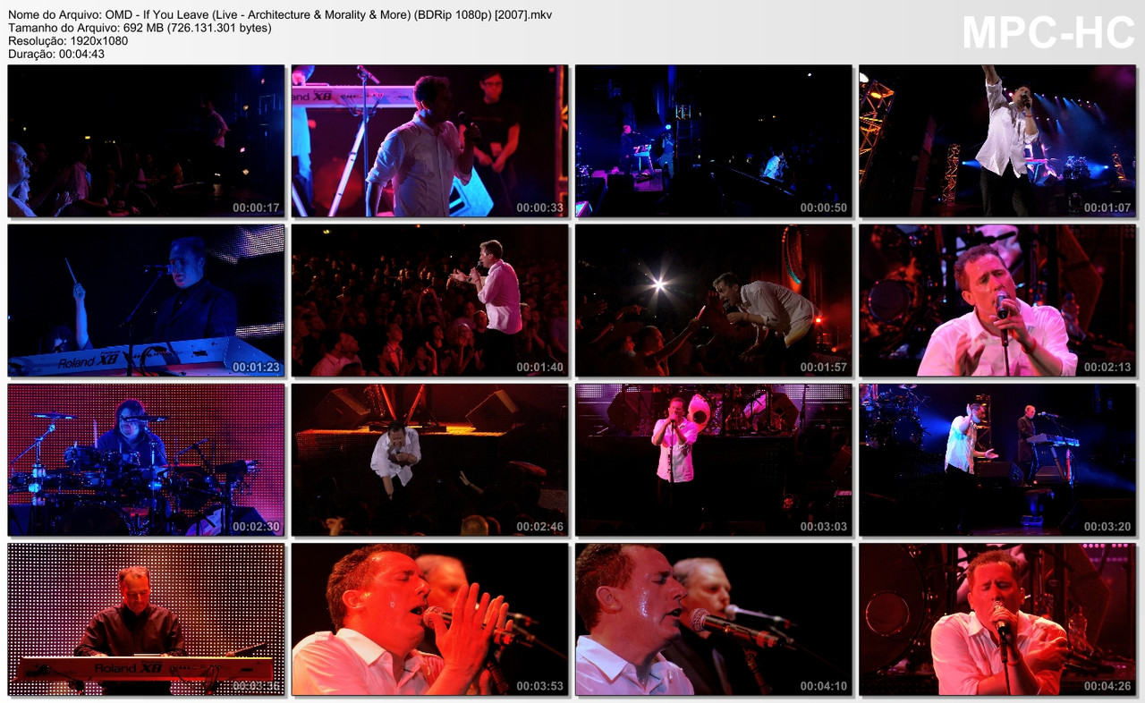 OMD - If You Leave (Live - Architecture & Morality & More) (BDRip 1080p) [2007]