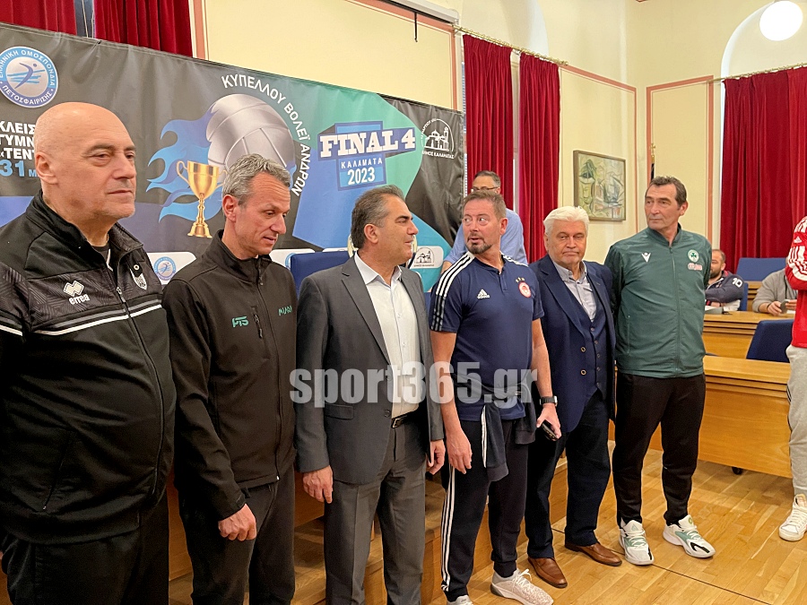 , Final-4 Κυπέλλου: Όλα έτοιμα στην Καλαμάτα για ένα διήμερο γιορτή του ανδρικού βόλεϊ