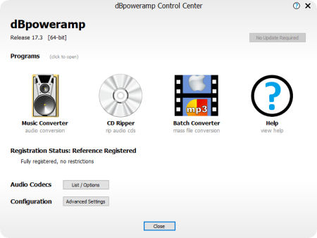 dBpoweramp Music Converter 2022.11.25 Reference Portable