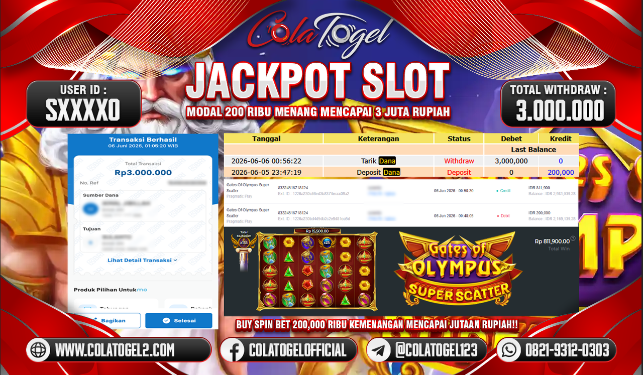 JACKPOT SLOT GACOR!!