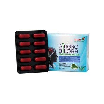 ALLEN NUTRACEUTICALS GINGKO BILOBA â€“ 30 CAPSULES