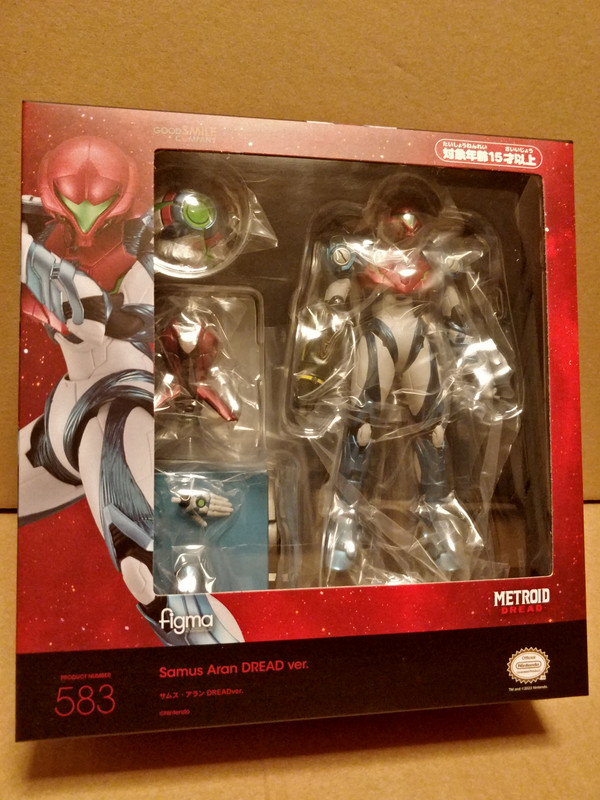 OFFICIAL METROID DREAD SAMUS ARAN DREAD VER. FIGMA #583