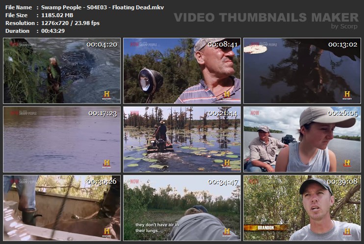 Swamp People - S04E03 - Floating Dead.mkv