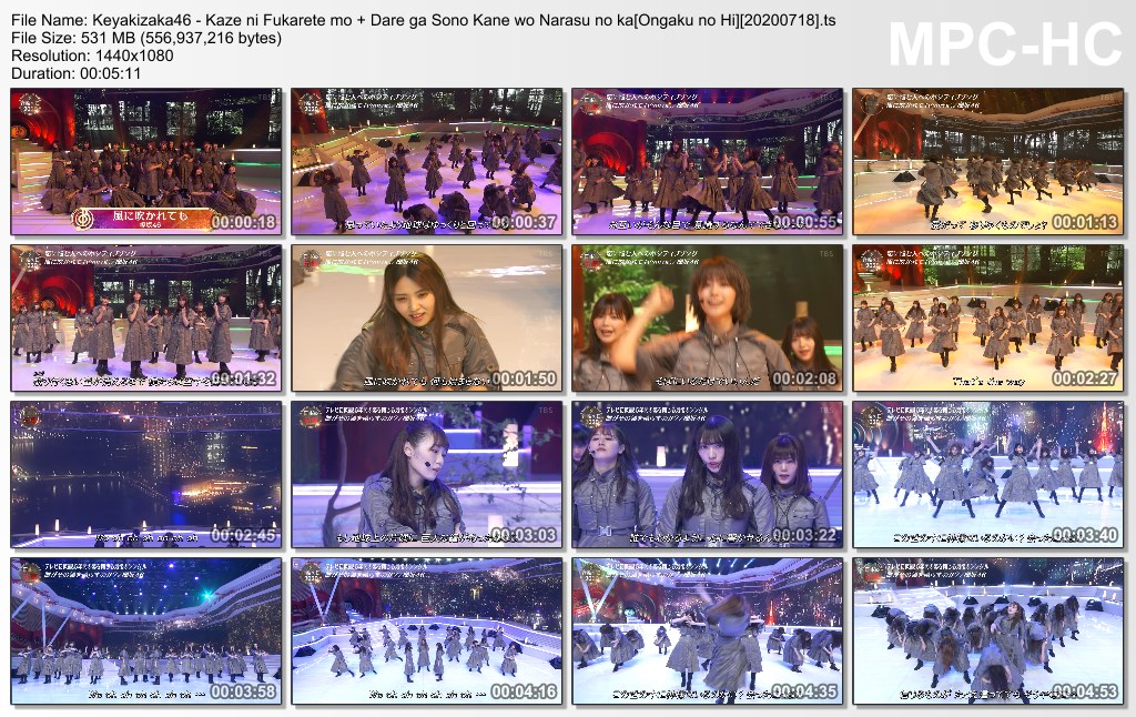 Keyakizaka46 - Kaze ni Fukarete mo   Dare ga Sono Kane wo Narasu no ka[Ongaku no Hi][20200718].ts_th