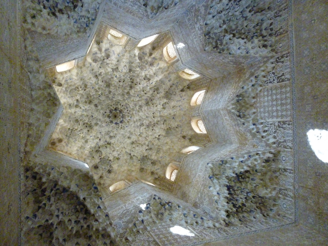 Elaborately carved ceiling, a proper description is immediately below, written by someone who knows what they are talking about