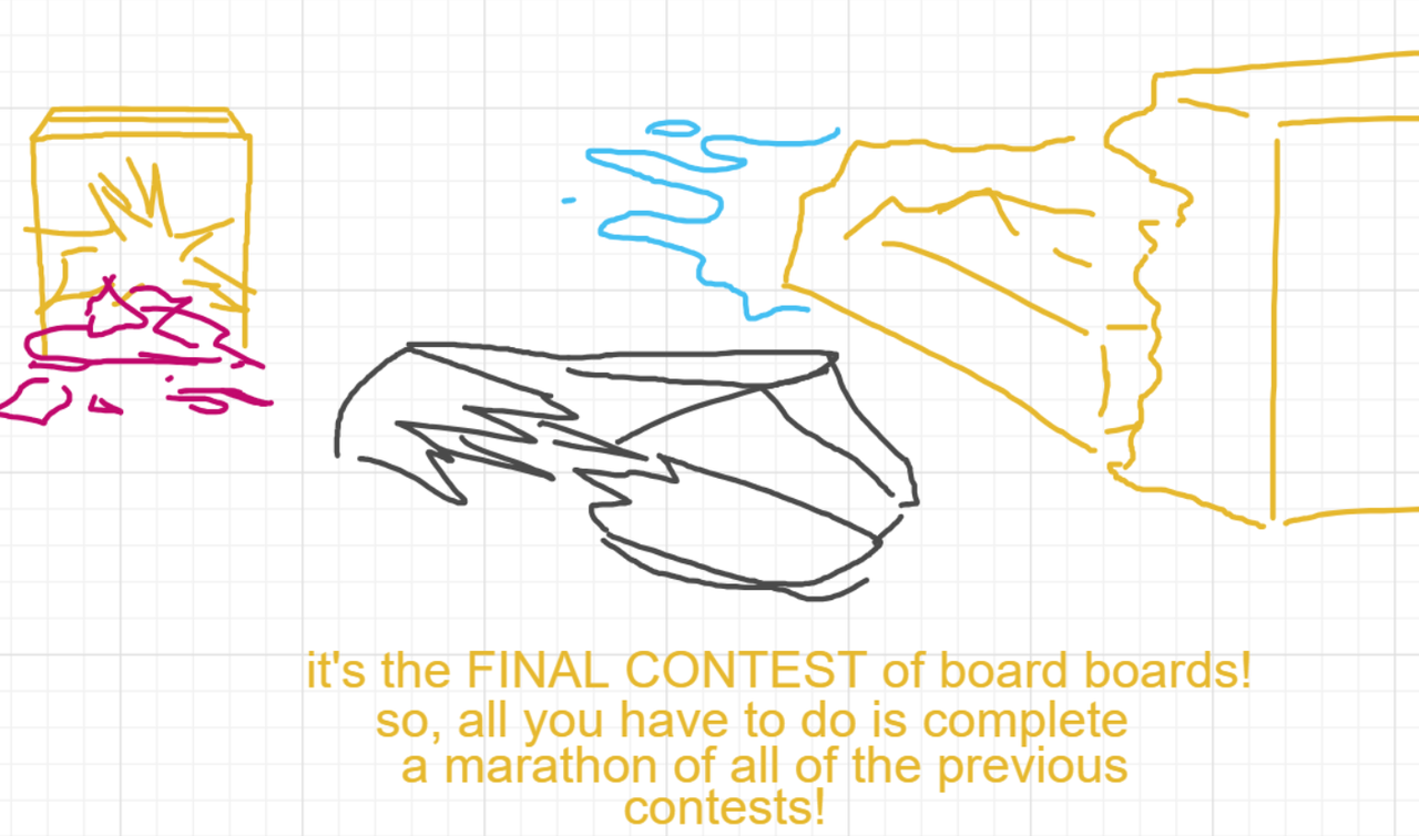 A panel from The Prime Number Few, episode eight of the Board Boards object show by Furretwalk/WalkingFurret.